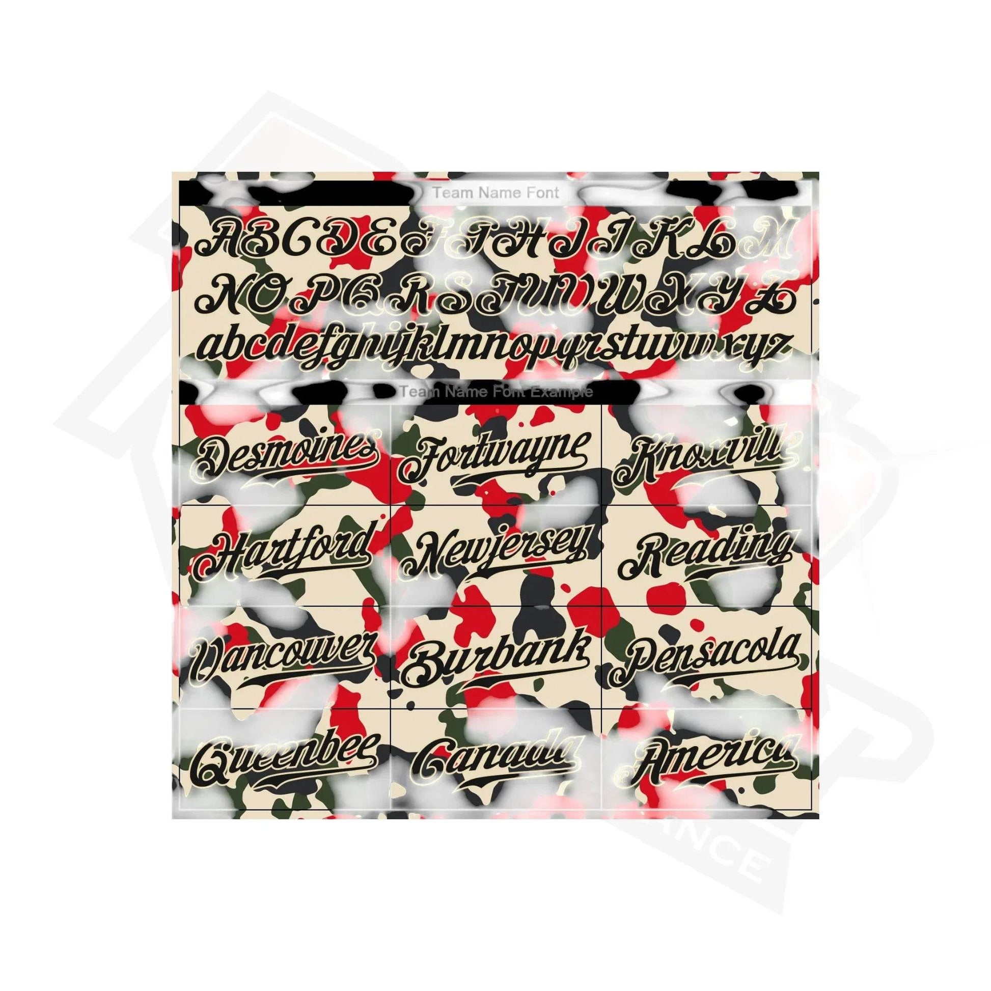 Custom Stitched Camo Black & Cream Sports Hoodie - Dash Racegear
