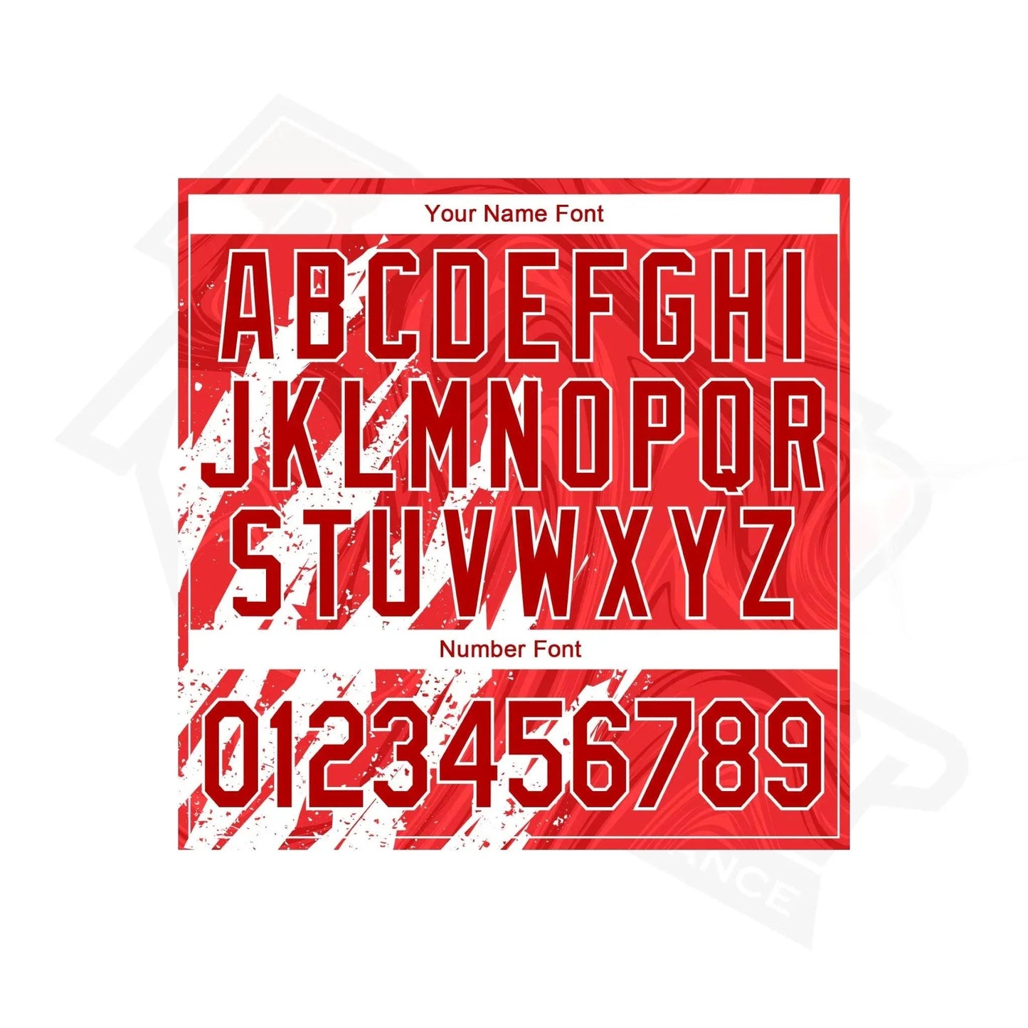 Custom Stitched Red & White 3D Pattern Sports Hoodie - Dash Racegear