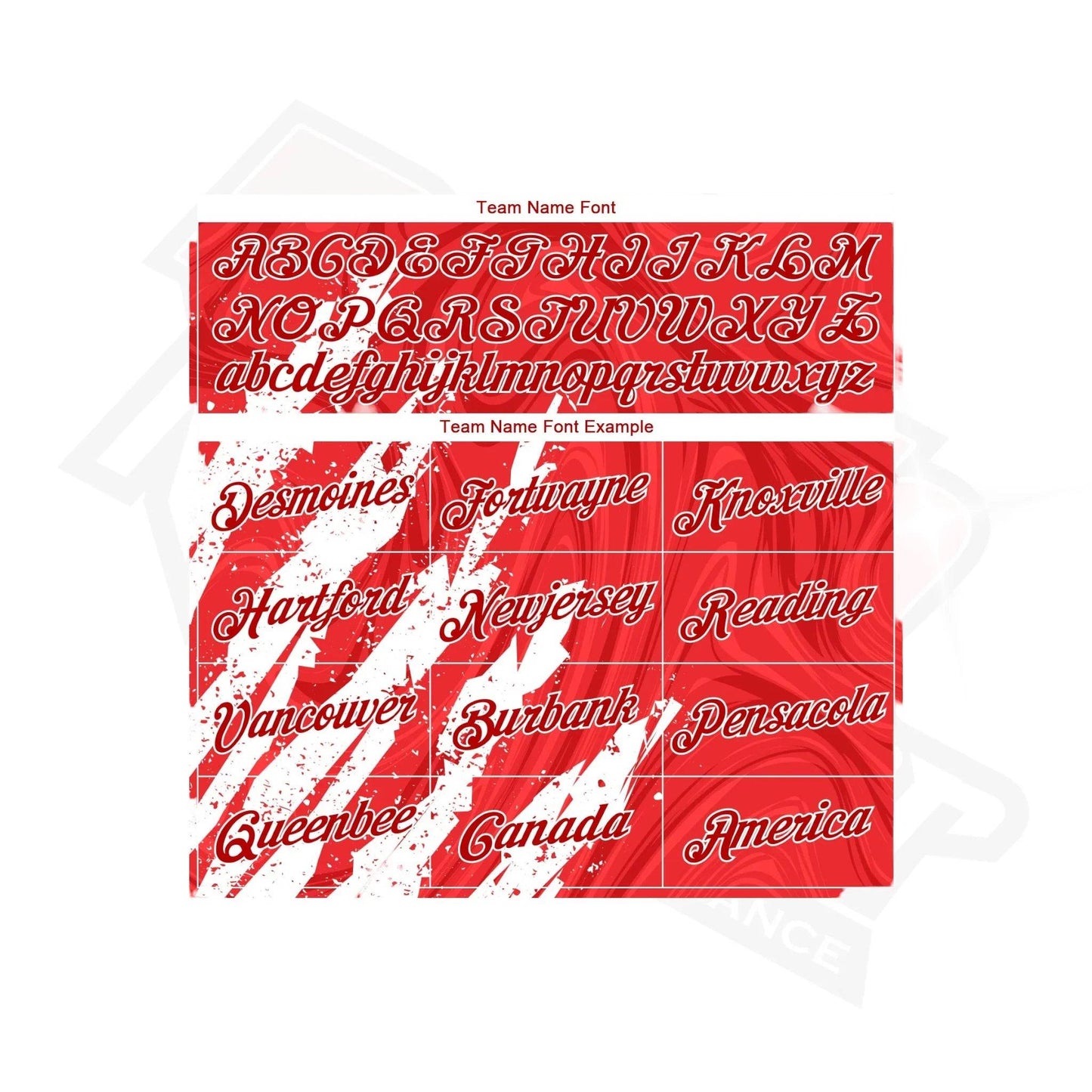 Custom Stitched Red & White 3D Pattern Sports Hoodie - Dash Racegear