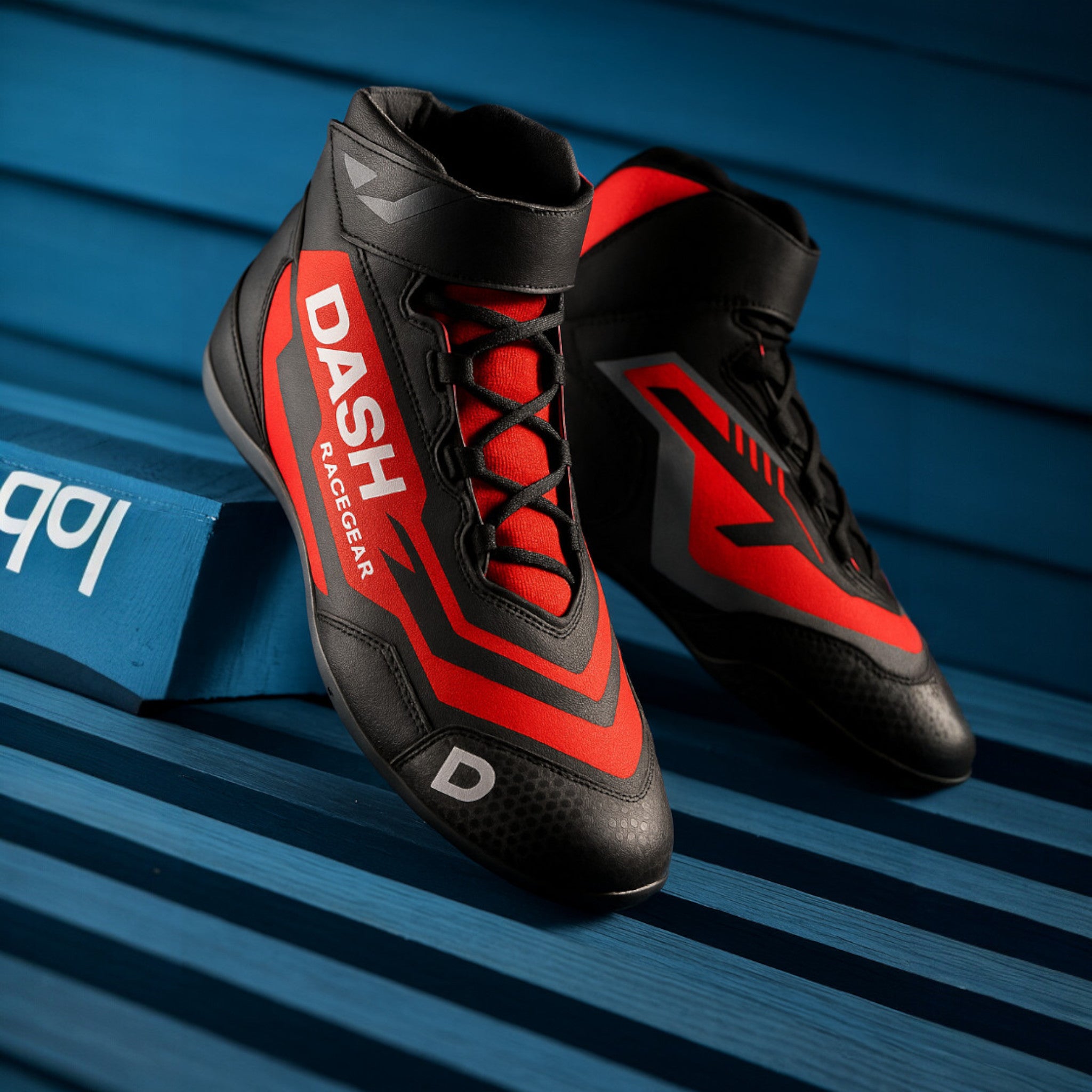 DASH RACEGEAR FlameStrike Racing Boots – High-Performance Grip