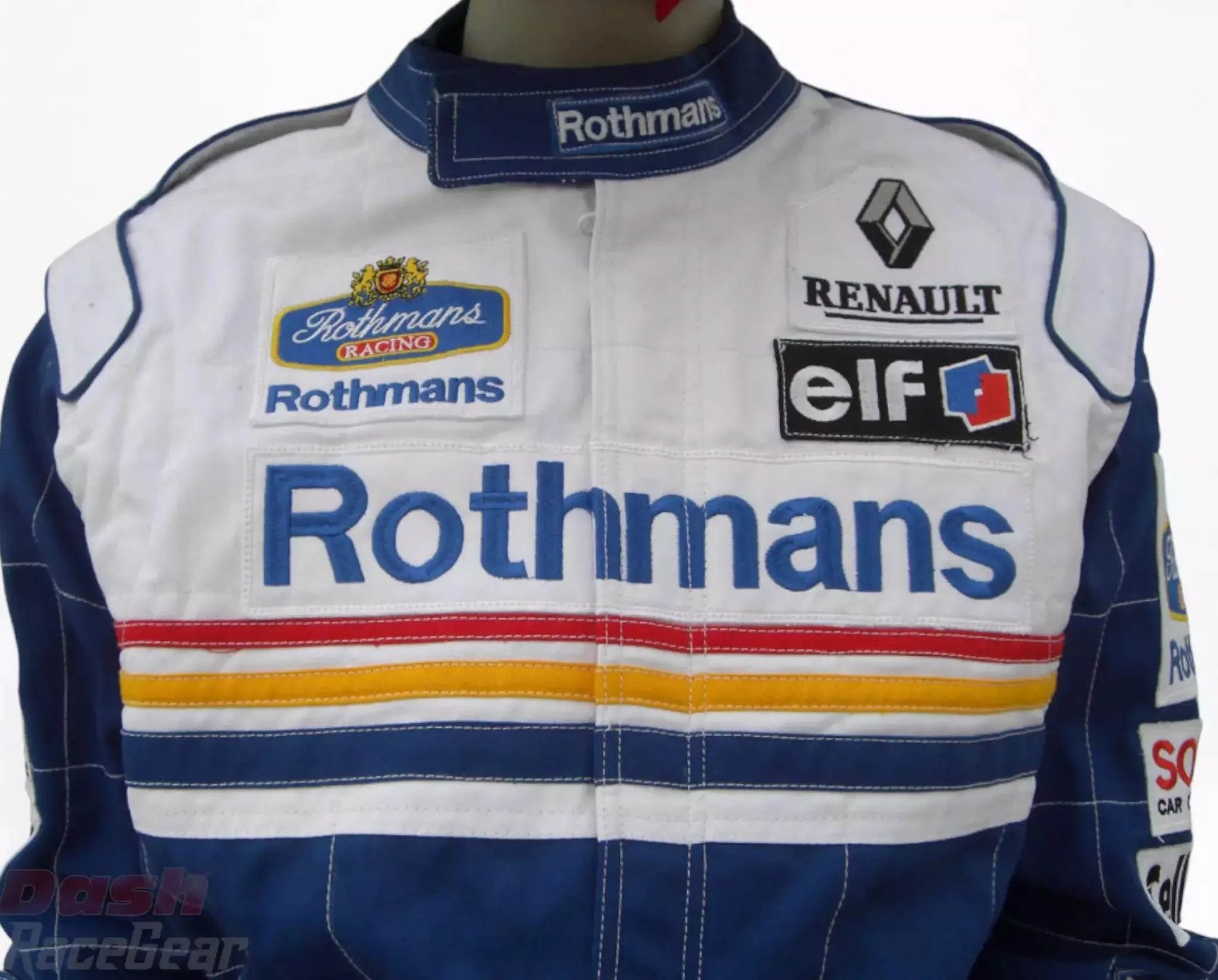 Damon Hill 1997 Williams F1 Embroidered Racing Suit - Dash Racegear