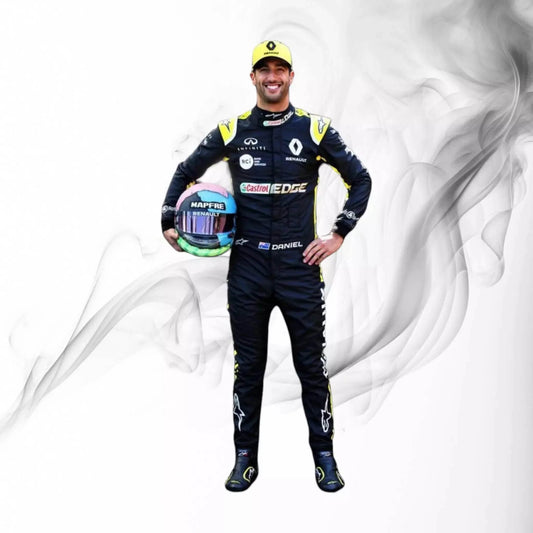Daniel Ricciardo 2019 Renault F1 Race Suit - Dash Racegear