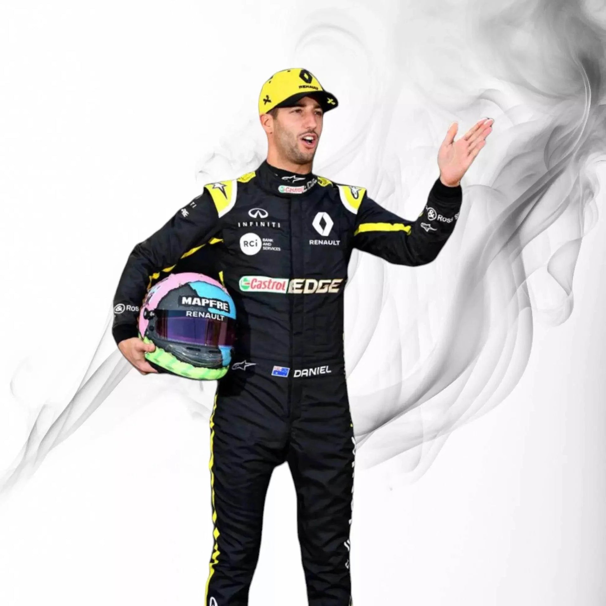 Daniel Ricciardo 2019 Renault F1 Race Suit - Dash Racegear