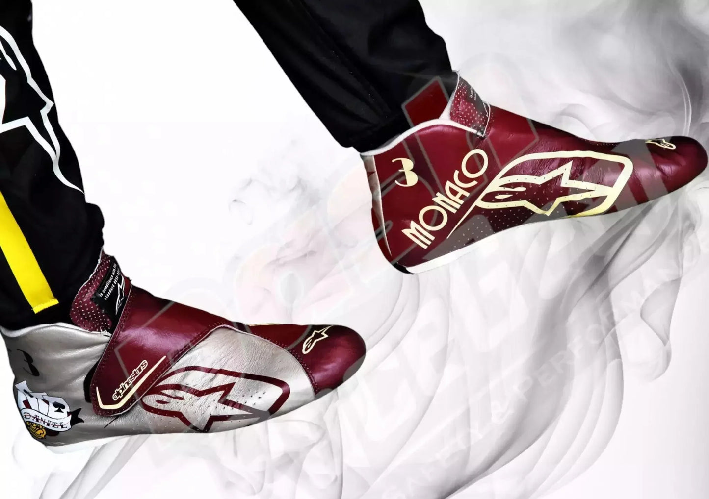 Daniel Ricciardo Race Boots Monaco - Dash Racegear