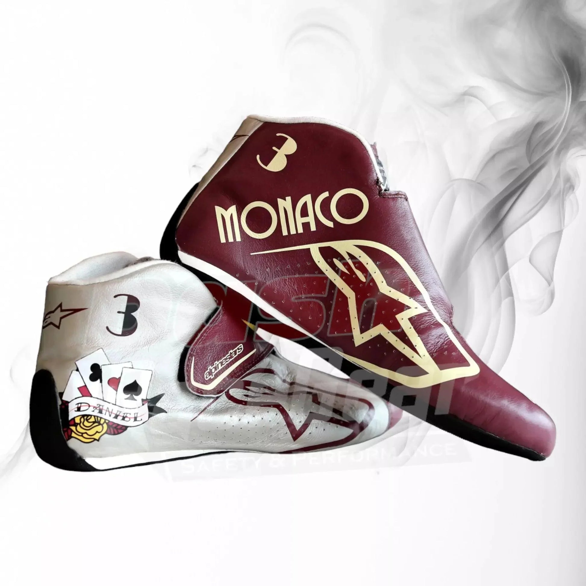 Daniel Ricciardo Race Boots Monaco - Dash Racegear