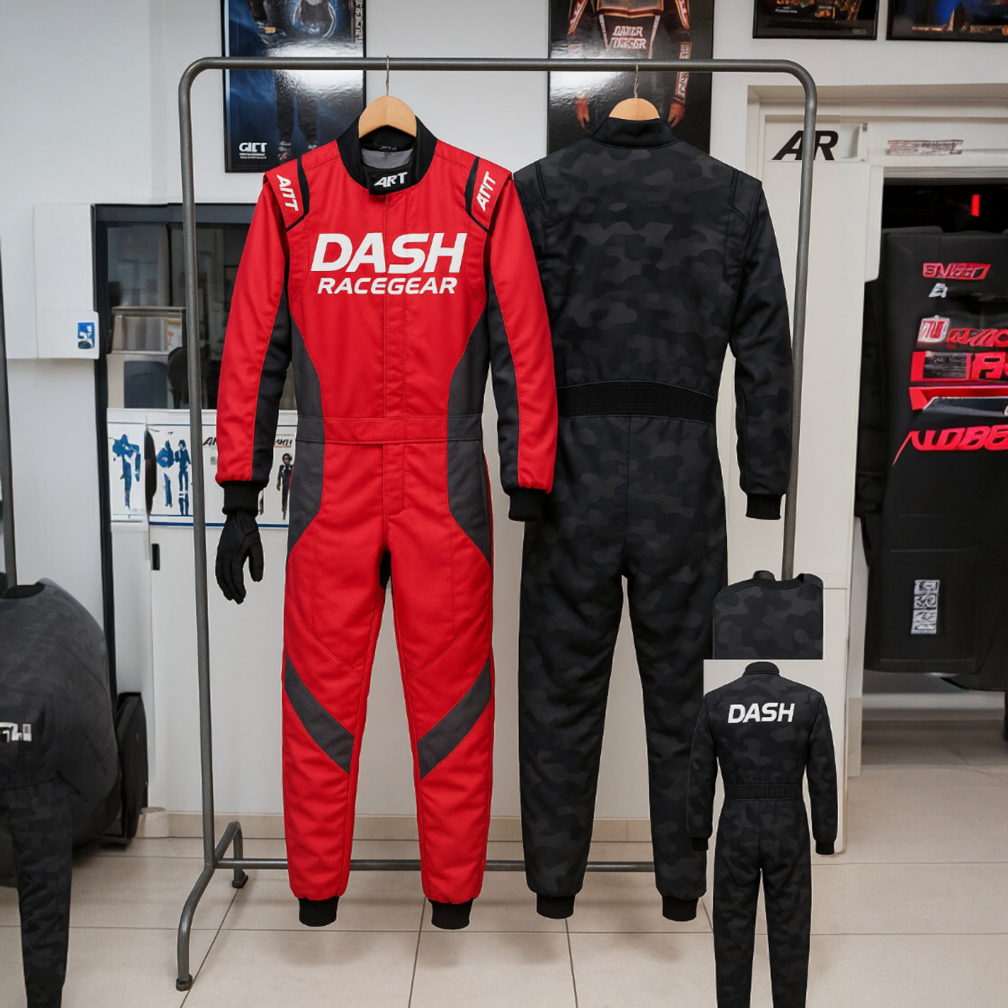 Dash AeroGrip Engineered for Champions Race Suit - Dash Racegear