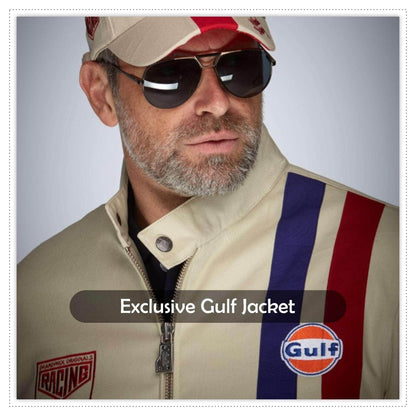 Dash Exlusive Gulf Jacket Roadmaster sand - Dash Racegear