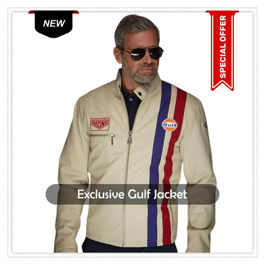 Dash Exlusive Gulf Jacket Roadmaster sand - Dash Racegear
