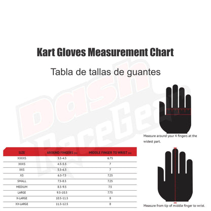Dash Sparco Land Race Gloves - Dash Racegear
