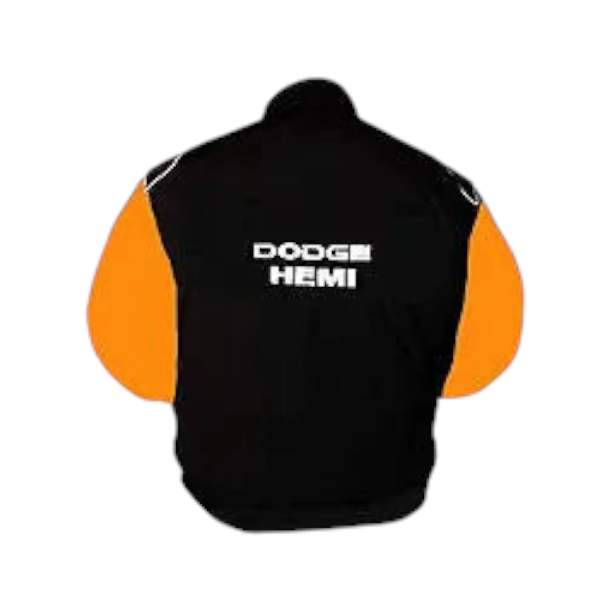 Dodge Hemi Racing Jacket Black and Orange