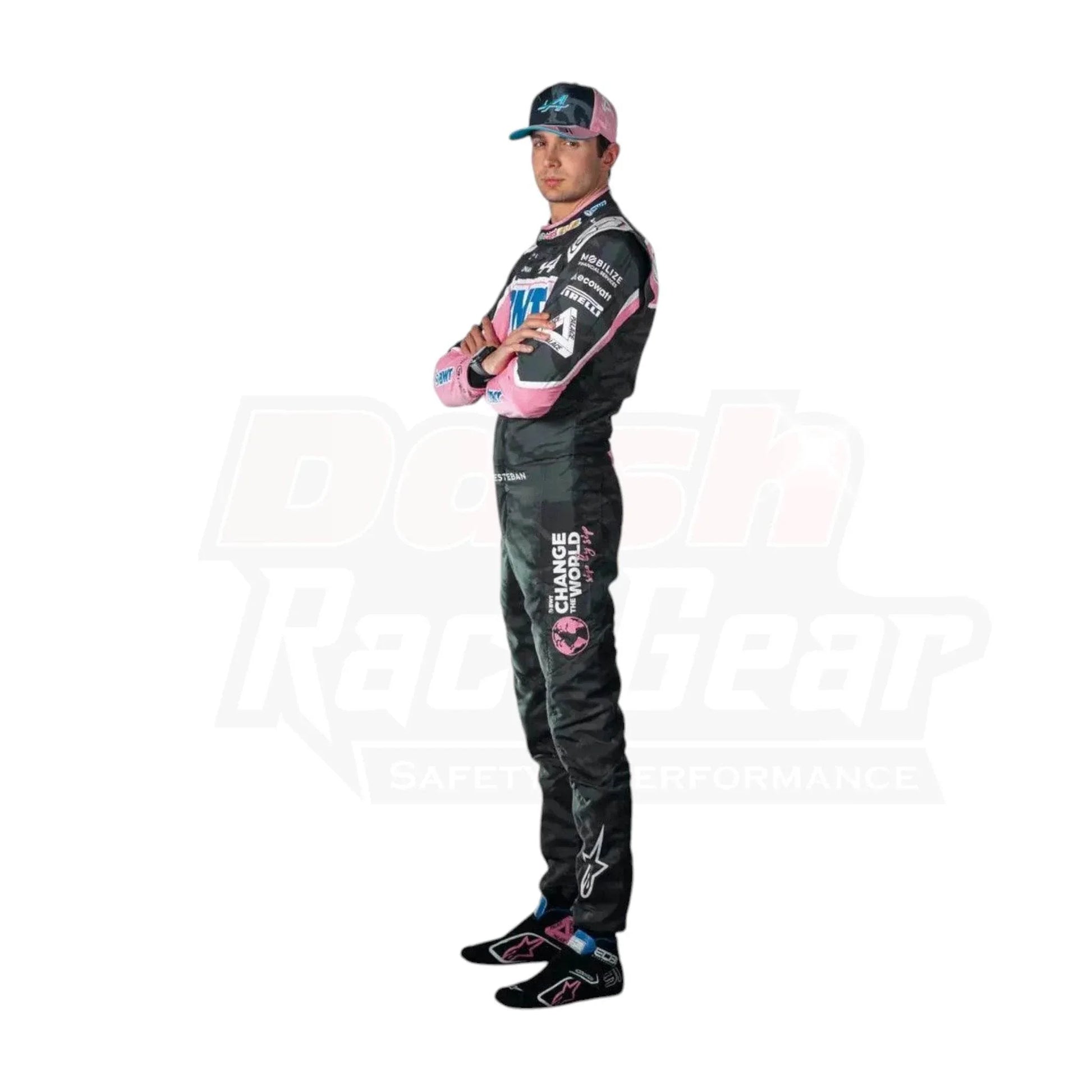 Esteban Ocon 2023 BWT Alpine F1 Team Race Suit KIDS - Las Vegas GP - Dash Racegear