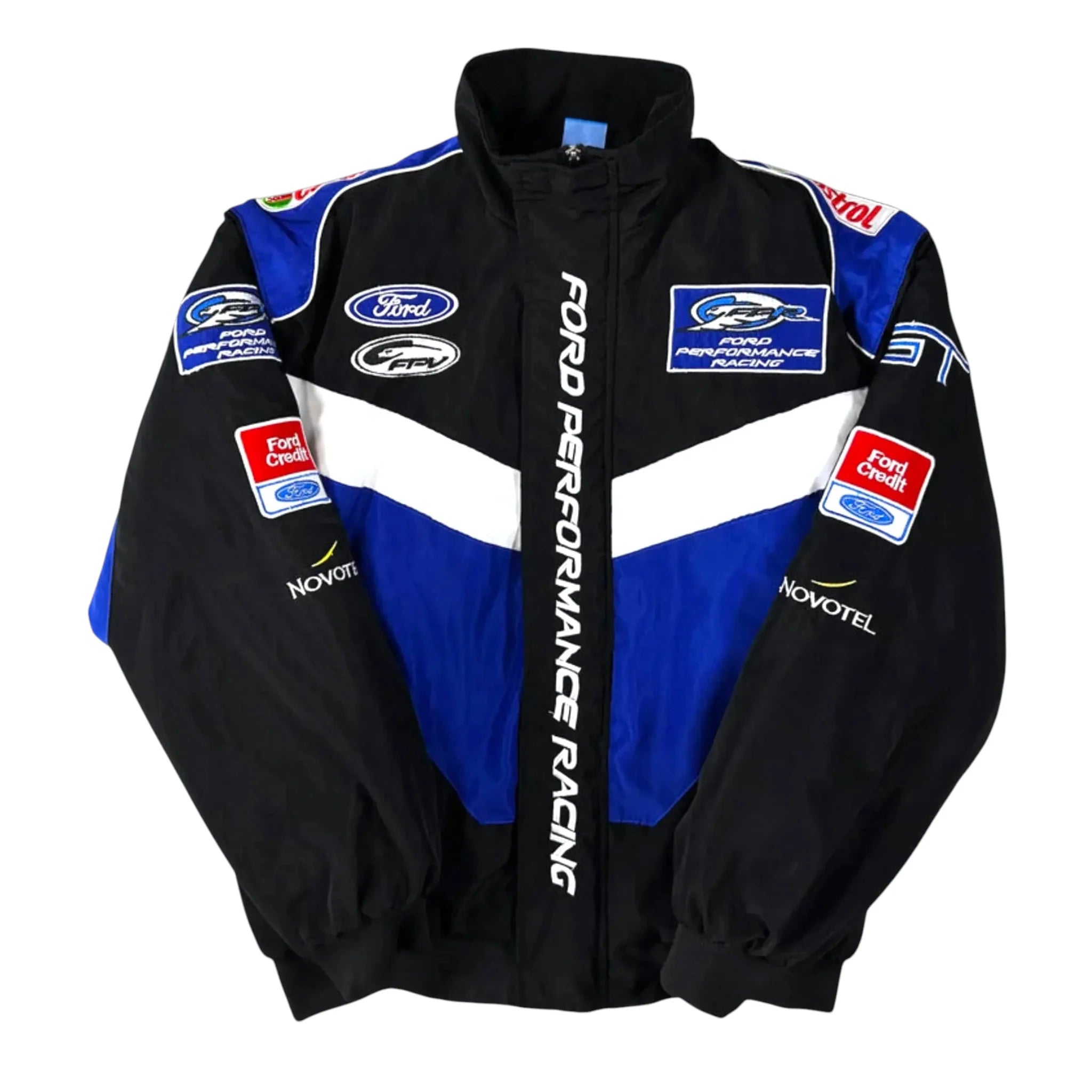 F1 FORD RACING VINTAGE JACKET BLACK & BLUE