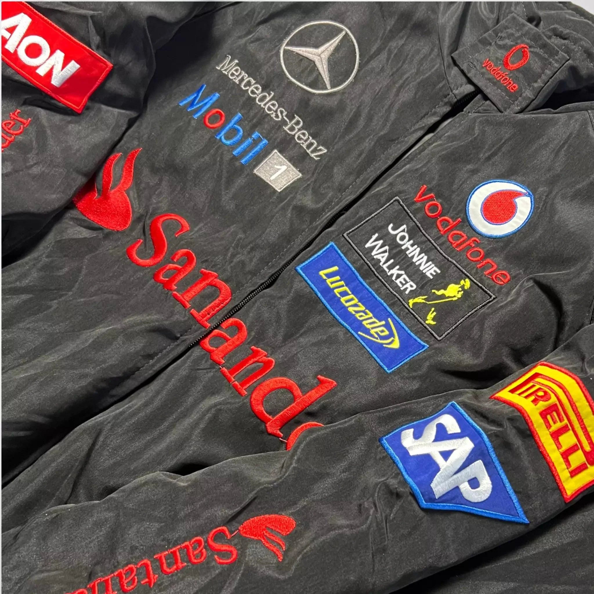 Mercedes F1 Racing Bomber Jacket - Dash Racegear