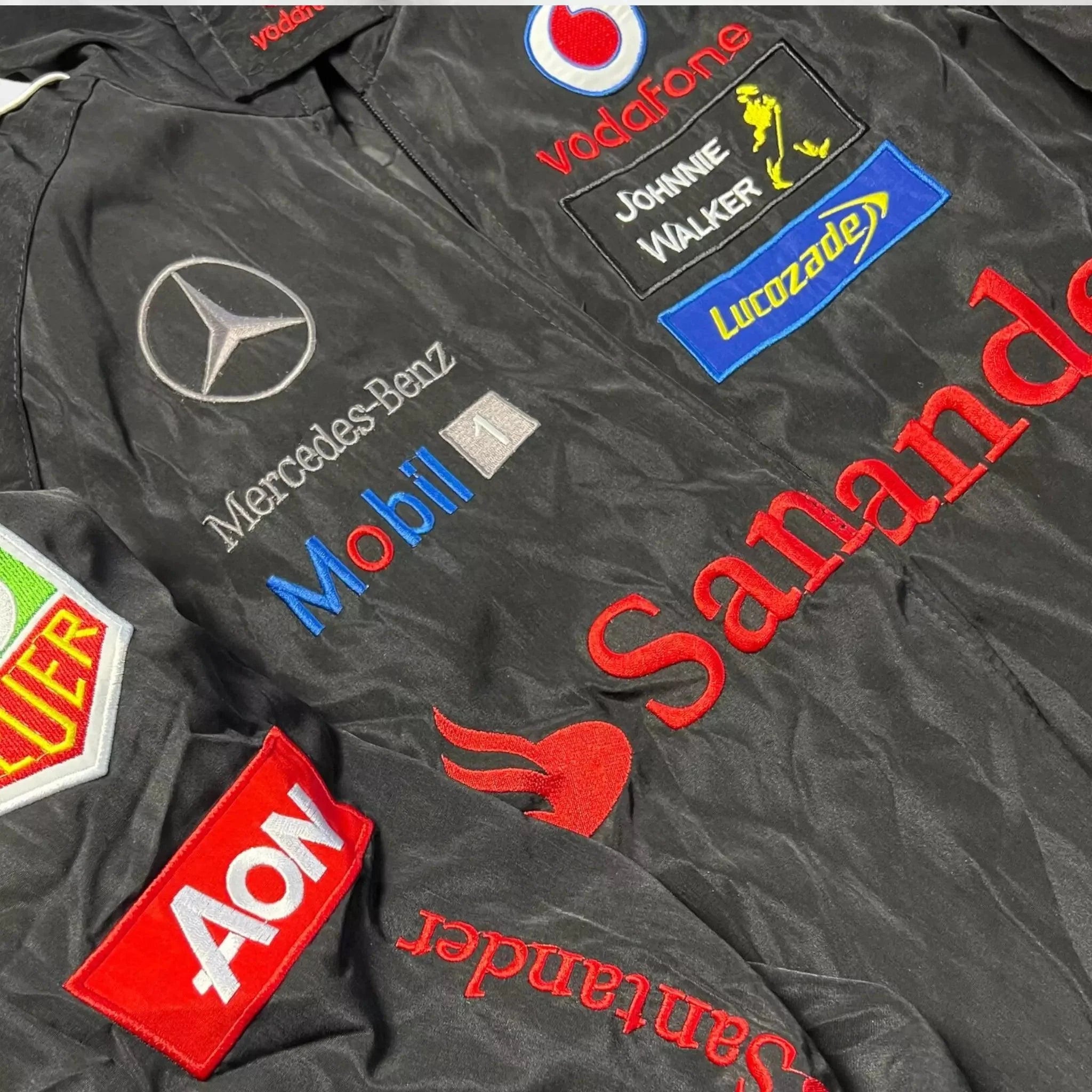 Mercedes F1 Racing Bomber Jacket - Dash Racegear