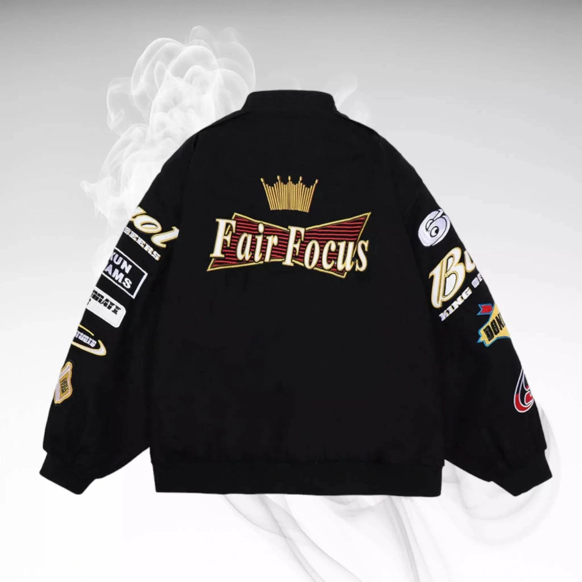 Fair Focus Embroidered Racing Jacket - Dash Racegear