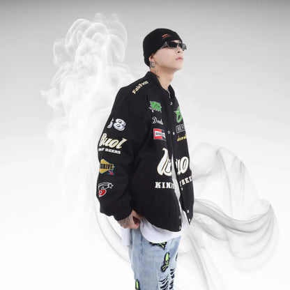 Fair Focus Embroidered Racing Jacket - Dash Racegear