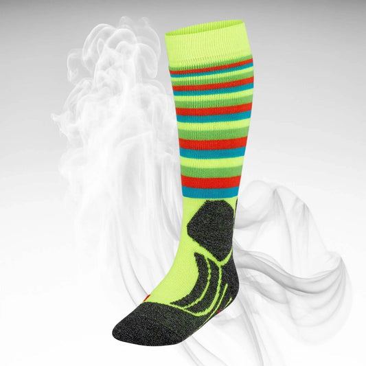 Falke JR SK2 Stripes Cushion Ski Sock - Dash Racegear