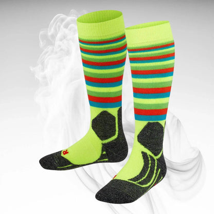 Falke JR SK2 Stripes Cushion Ski Sock - Dash Racegear