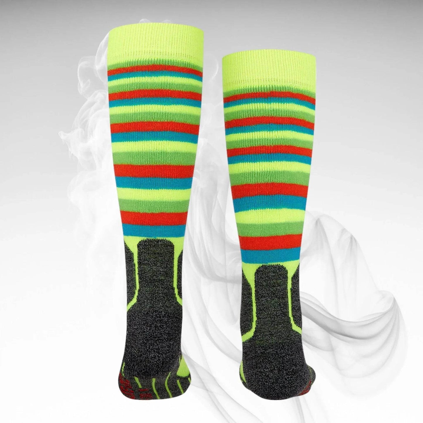 Falke JR SK2 Stripes Cushion Ski Sock - Dash Racegear