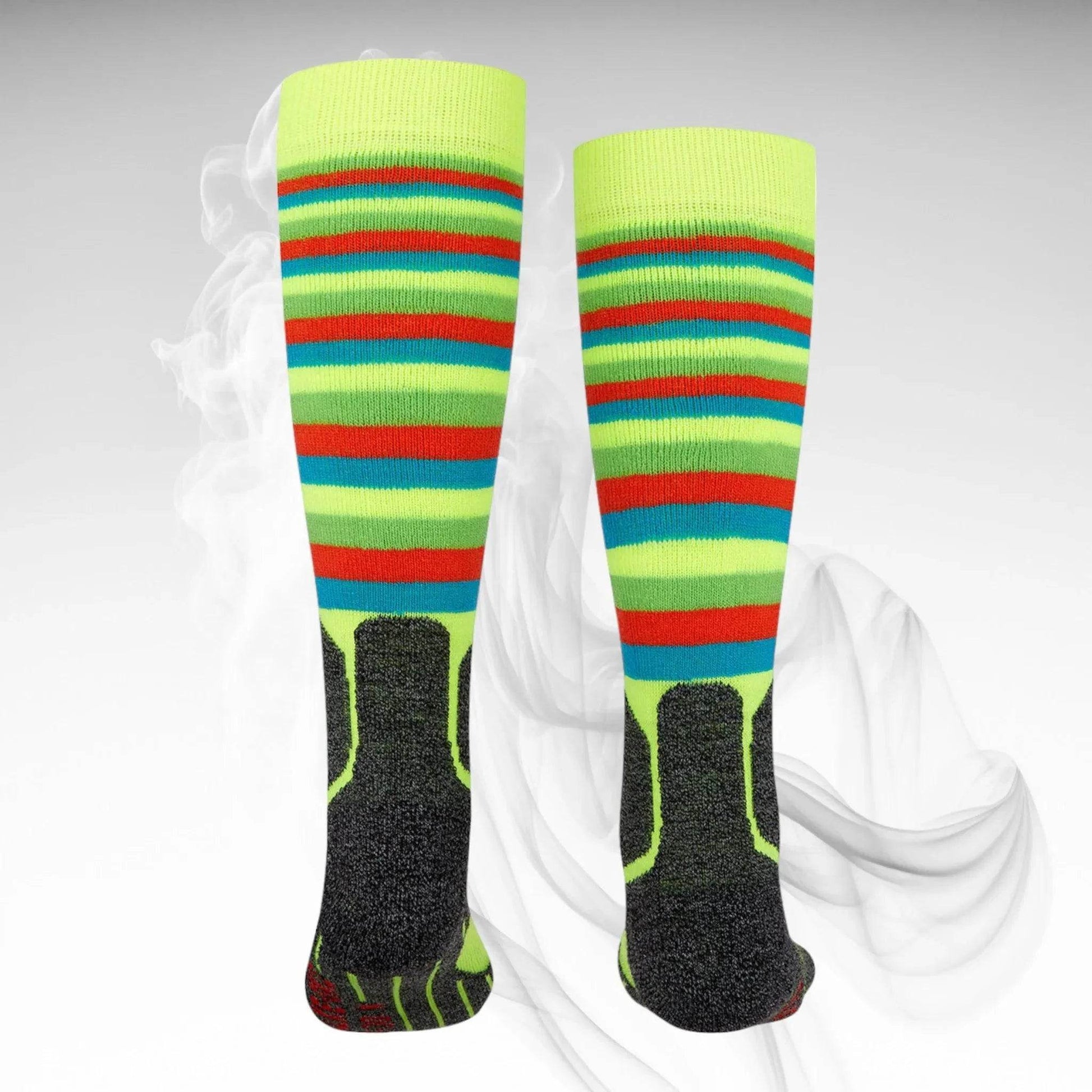 Falke JR SK2 Stripes Cushion Ski Sock - Dash Racegear