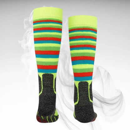 Falke JR SK2 Stripes Cushion Ski Sock - Dash Racegear