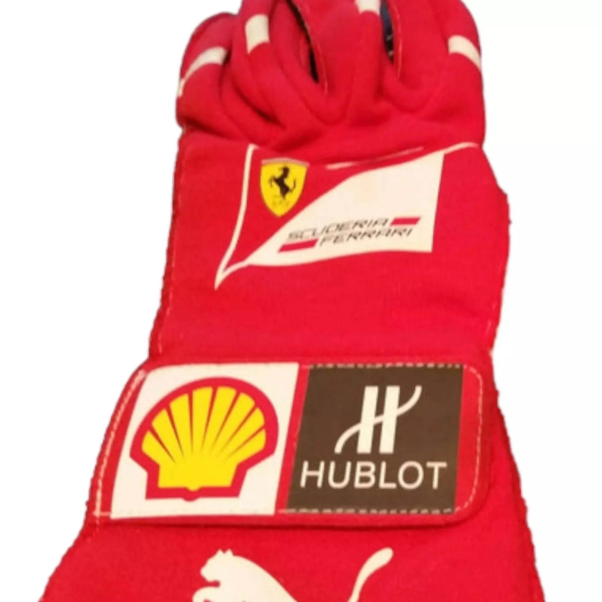 2014 Fernando Alonso gloves - Abu Dhabi GP - Dash Racegear
