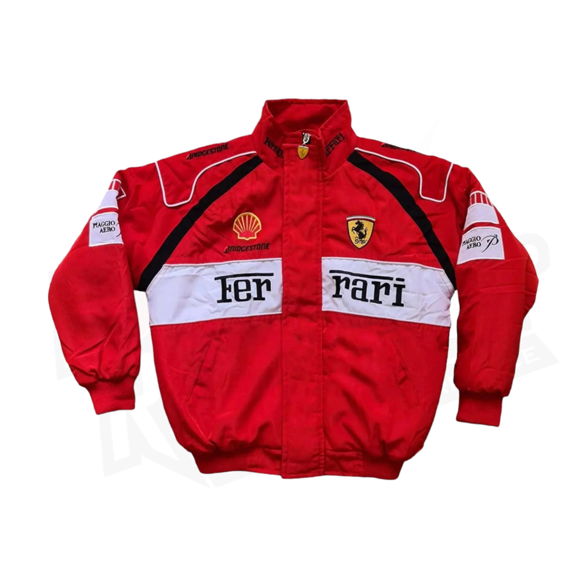 Ferrari F1 Racing Embroidered Bomber Jacket Dash Racegear