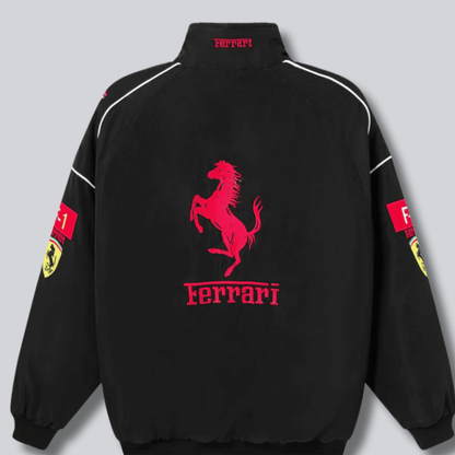 Ferrari F1 Vintage black Jacket - Dash Racegear