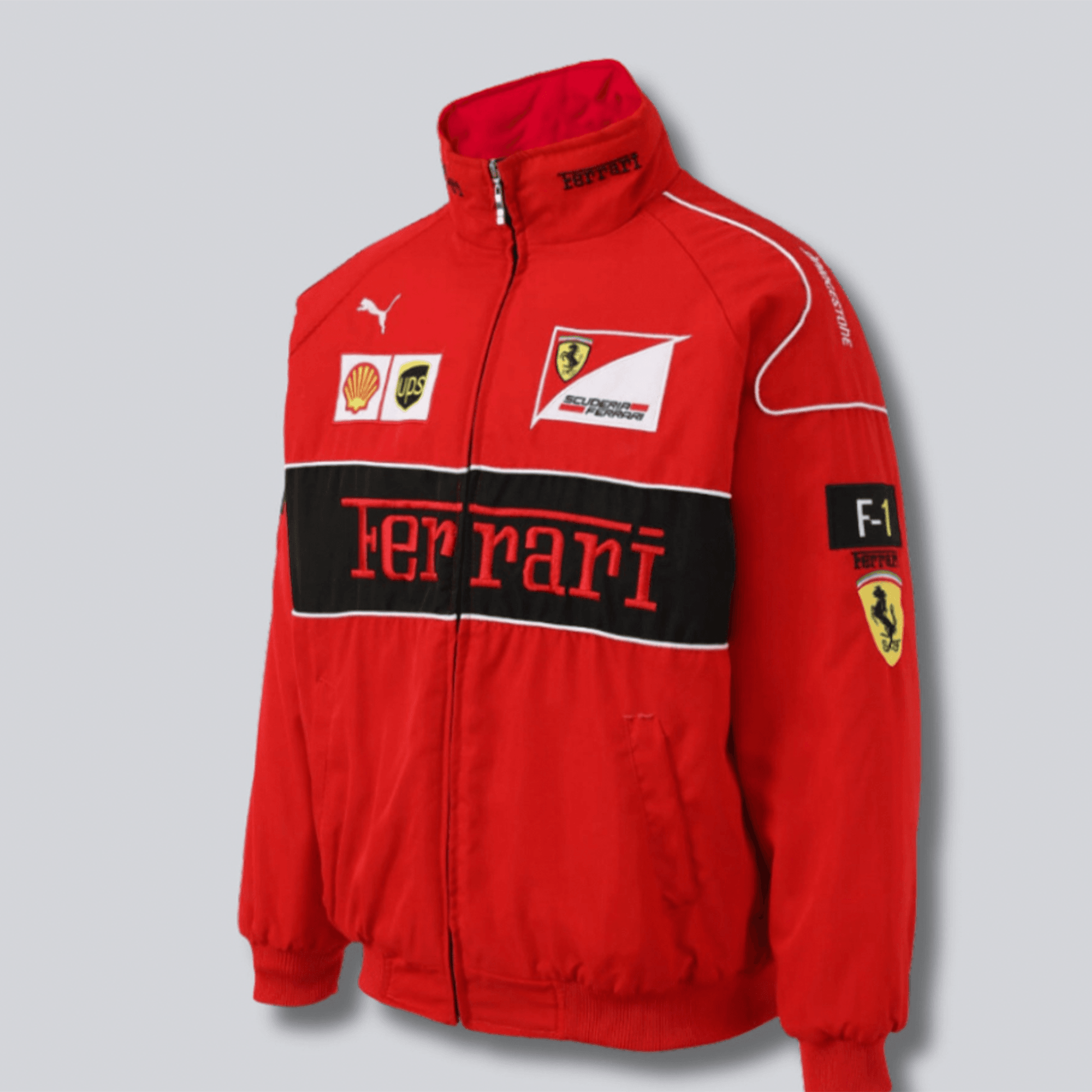 Ferrari F1 Vintage Red Jacket - Dash Racegear