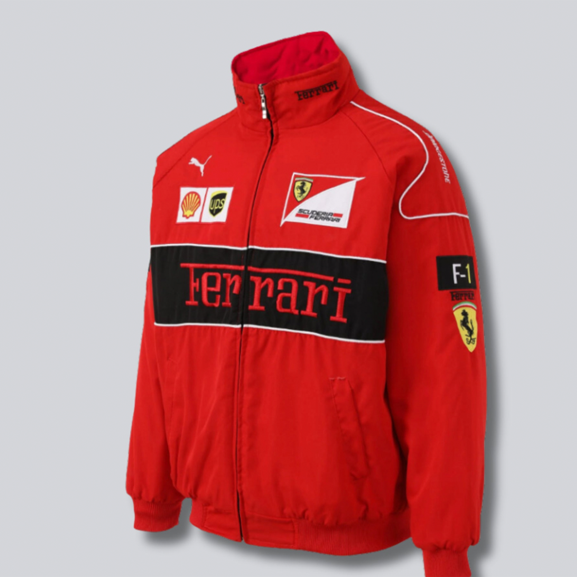 Ferrari F1 Vintage Red Jacket - Dash Racegear