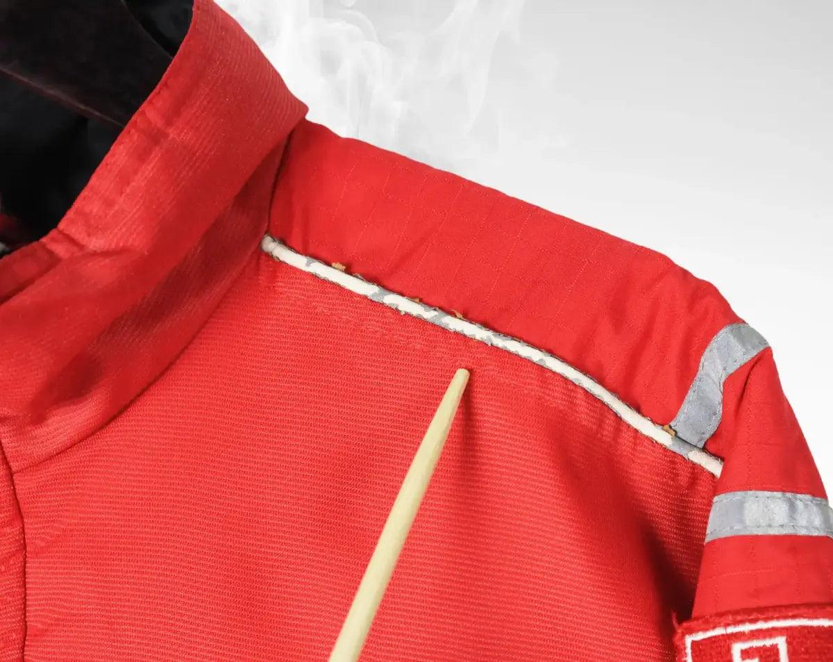 Michael Schumacher Embroidered Vintage Ferrari Shell Jacket - Dash Racegear