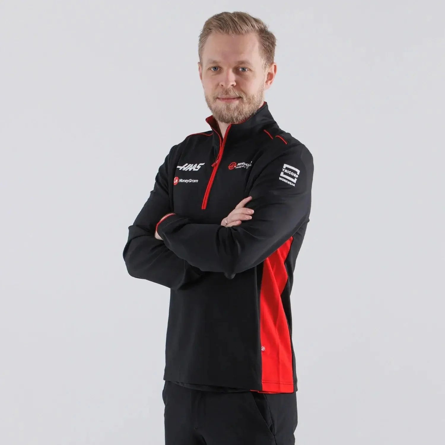Fitted Zip Sweater / Haas F1 Team - Dash Racegear