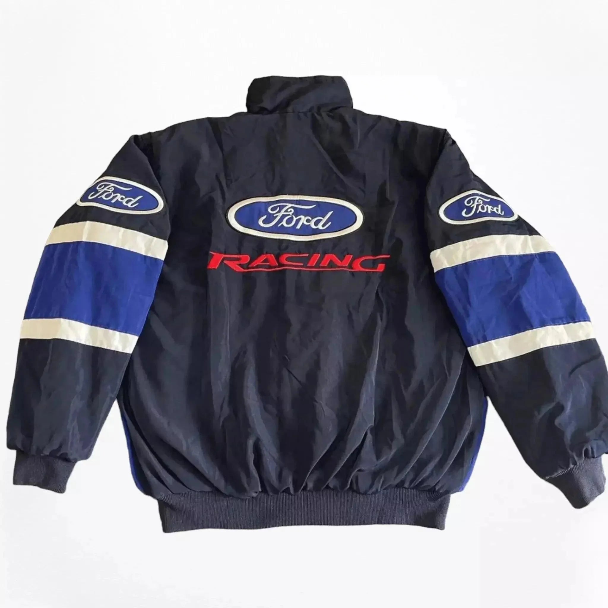 Vintage Ford F1 Racing Embroidered Bomber Jacket - Dash Racewear