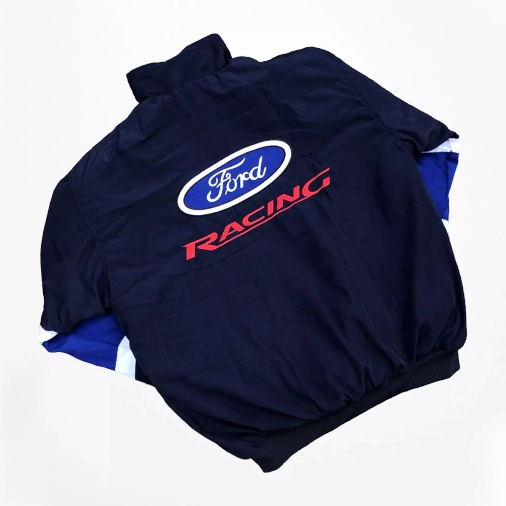 Vintage Ford F1 Racing Embroidered Bomber Jacket - Dash Racegear