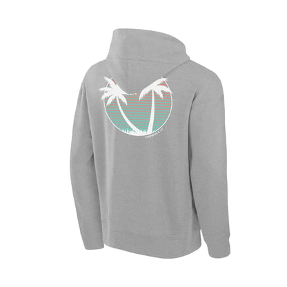 Formula 1 Beach Club Printed Hoodie Gray - Dash Racegear