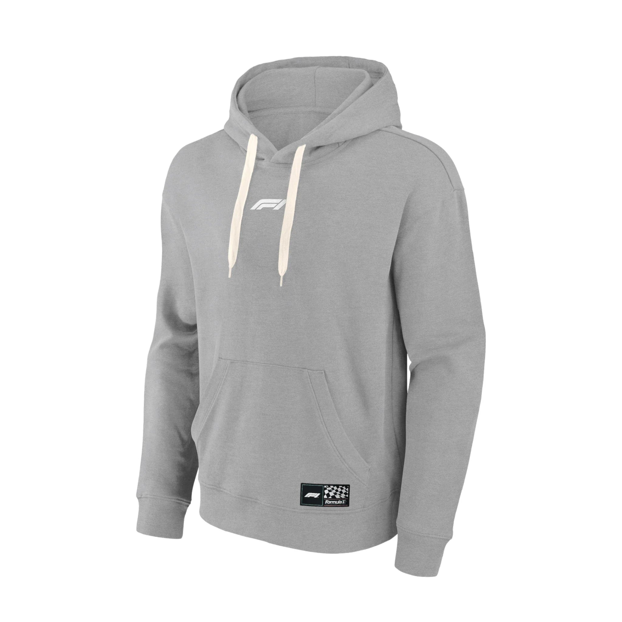 Formula 1 Beach Club Printed Hoodie Gray
