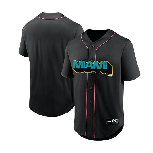Formula 1 Miami Franchise Baseball Jersey - Dash Racegear
