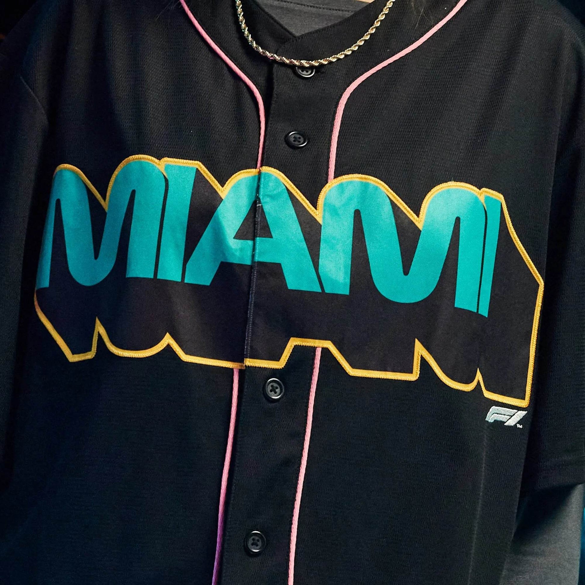 Formula 1 Miami Franchise Baseball Jersey - Dash Racegear
