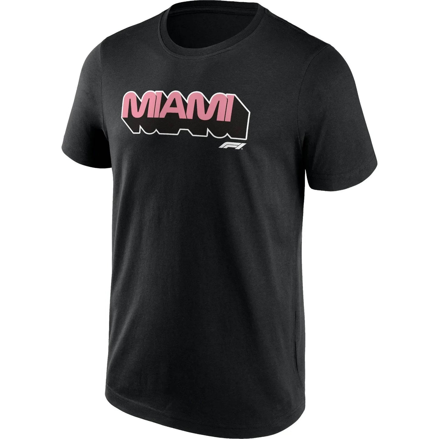 Formula 1 Miami Wordmark Graphic T-Shirt Black - Dash Racegear