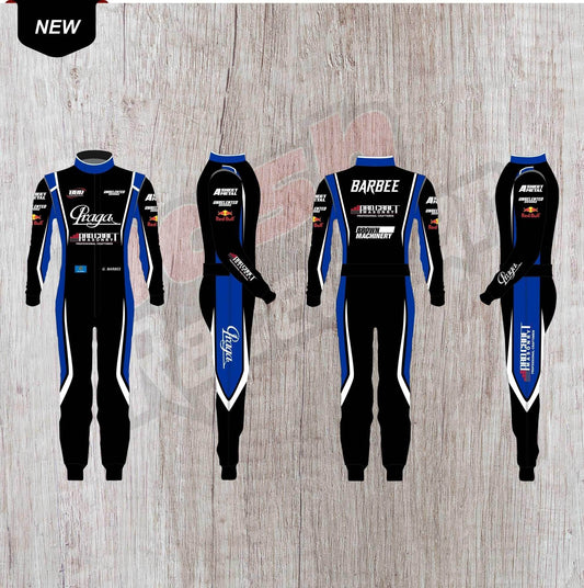 G.Barbee Customized Praga Kart Suit - Dash Racegear