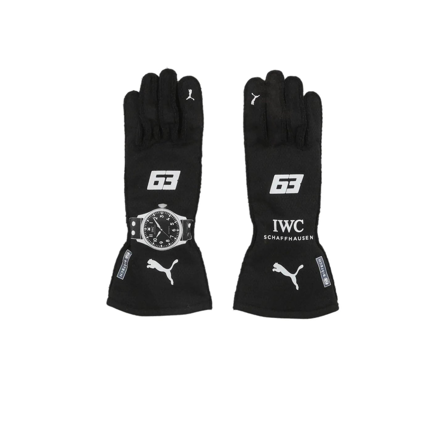 2023 George Russell Mercedes-AMG Petronas F1 Team Replica Race Gloves - Dash Racegear