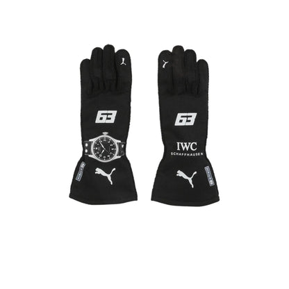 2023 George Russell Mercedes-AMG Petronas F1 Team Replica Race Gloves - Dash Racegear