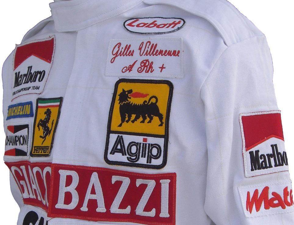 Gilles Villeneuve 1980 Racing Suit Replica | Ferrari F1 | Dash Racegear - Dash Racegear