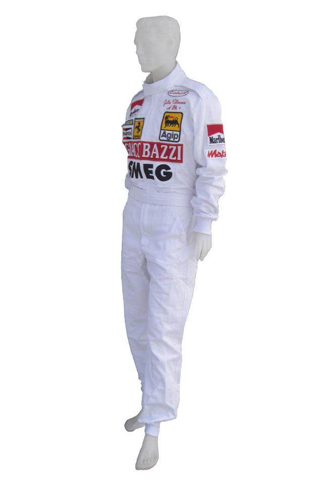 Gilles Villeneuve 1980 Racing Suit Replica | Ferrari F1 | Dash Racegear - Dash Racegear