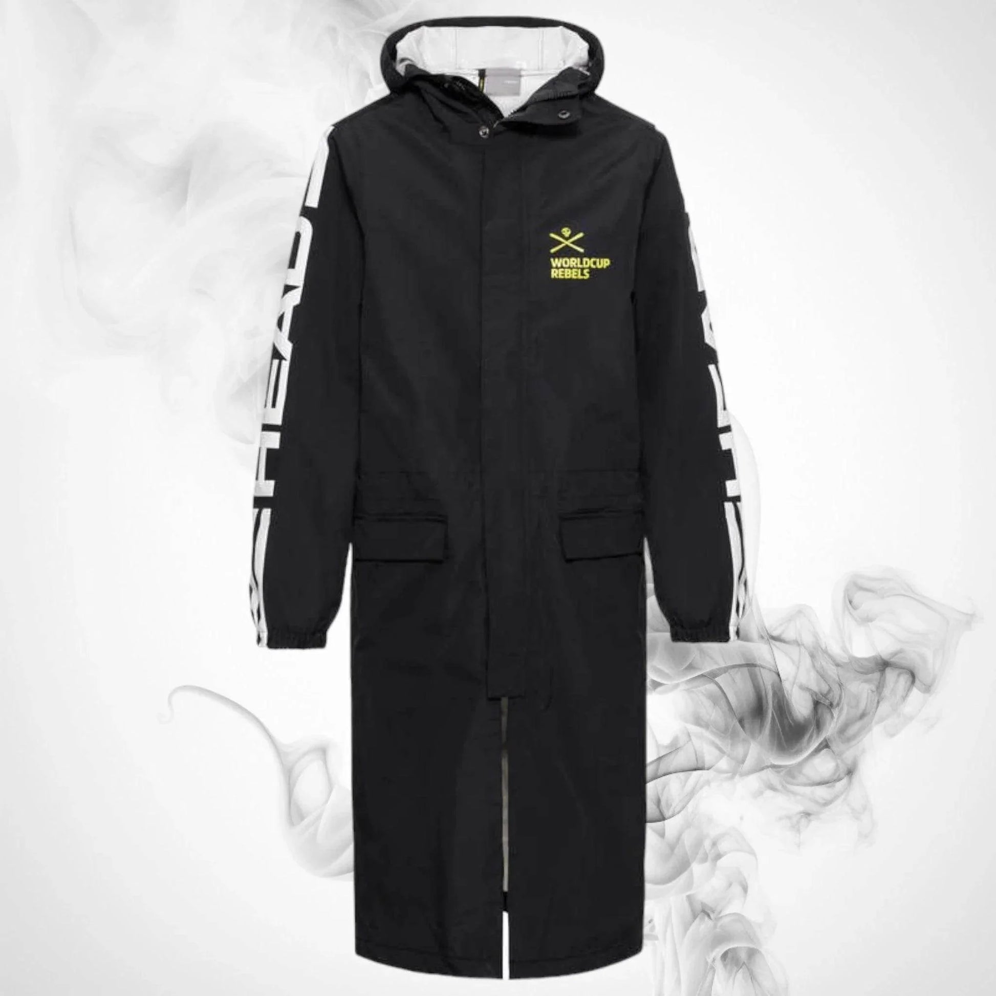 Ski HEAD Race Rain Coat Black Junior - 2021/22 - Dash Racegear