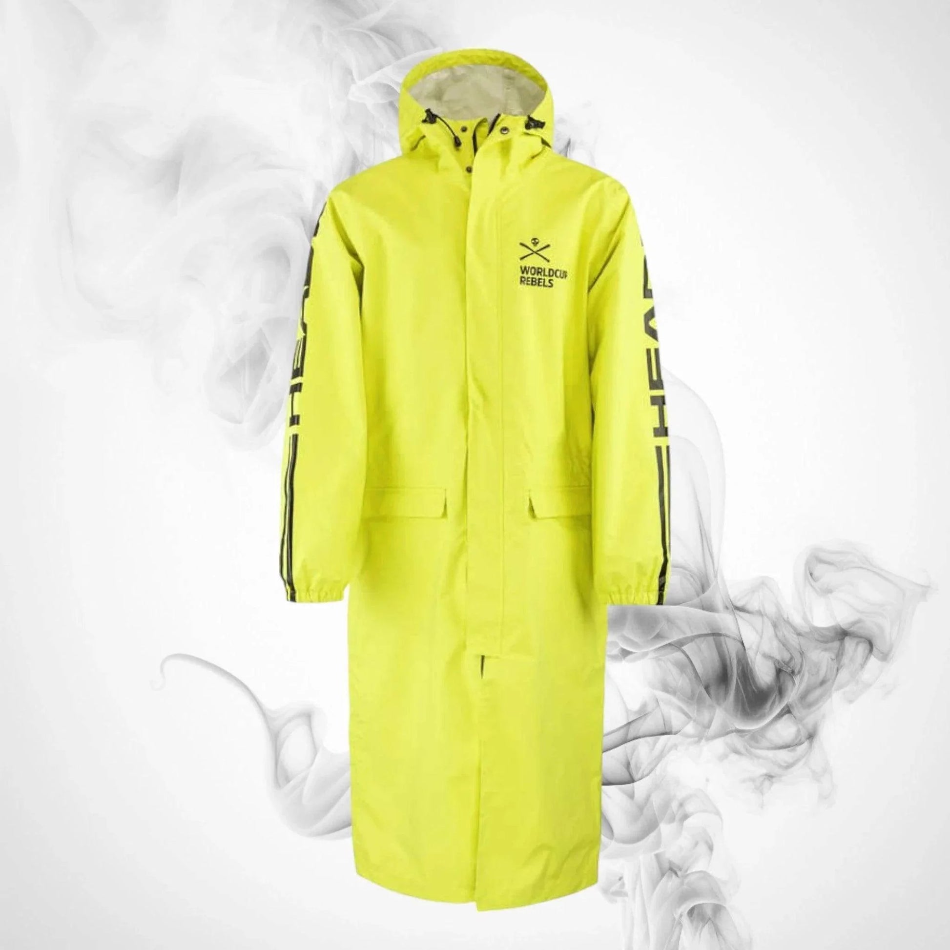 Ski HEAD Race Rain Coat Yellow Junior - 2022/23 - Dash Racegear