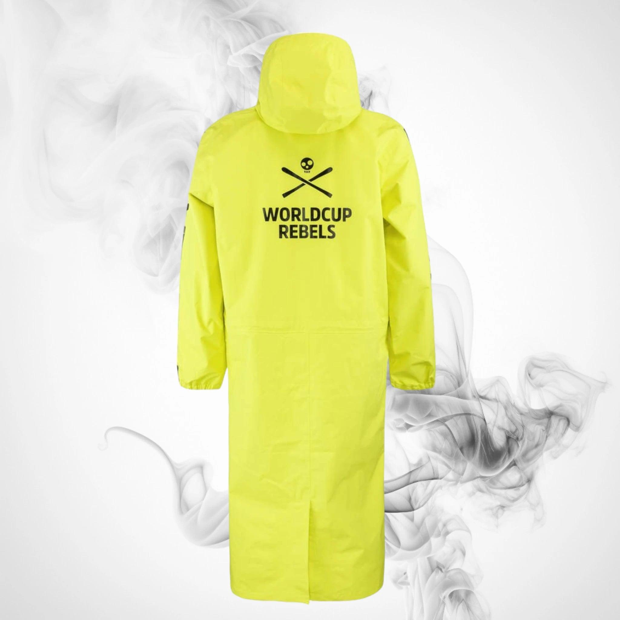 Ski HEAD Race Rain Coat Yellow Junior - 2022/23 - Dash Racegear 