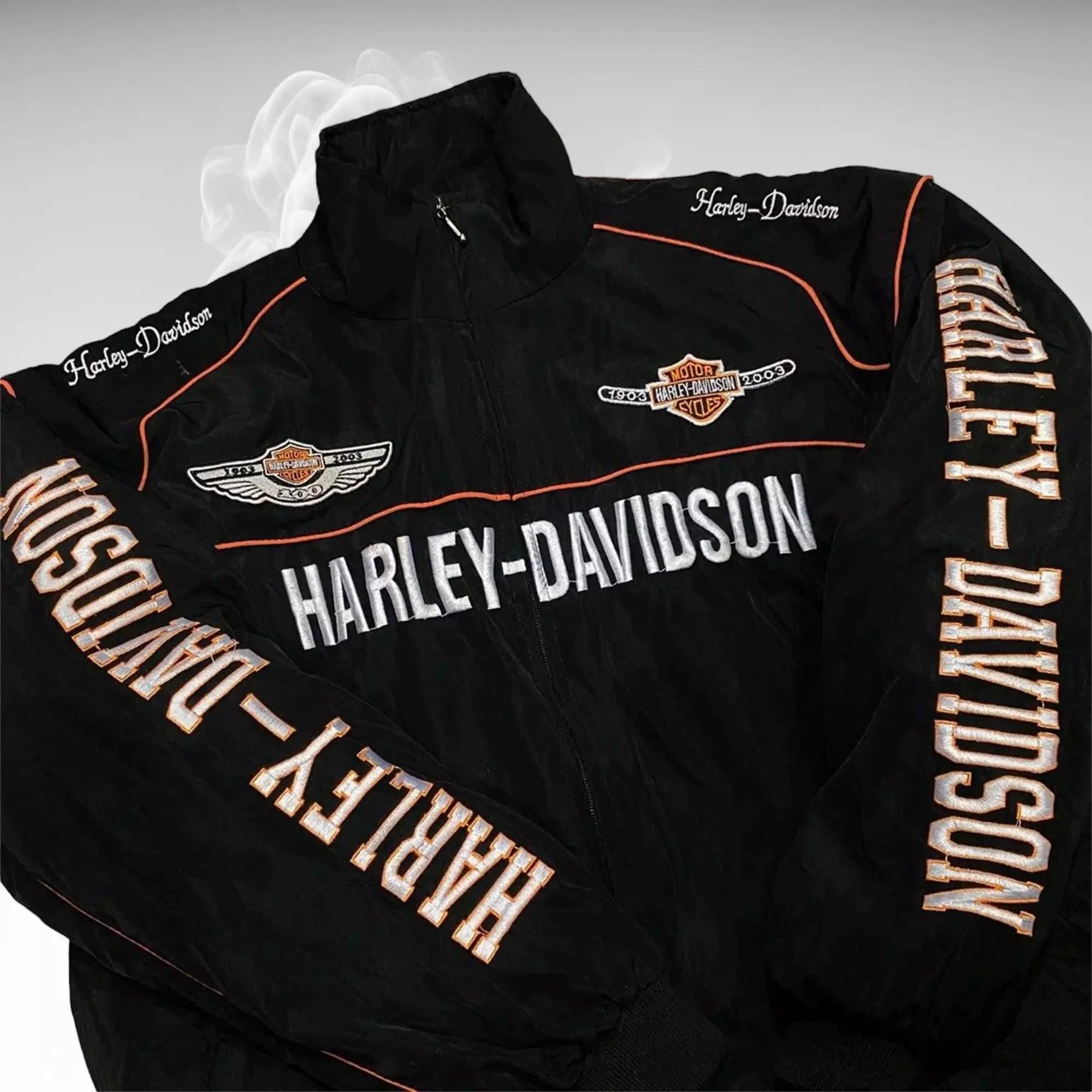 Exclusive Limited Edition Harley Davidson Retro F1 Racing Jacket - Dash Racegear