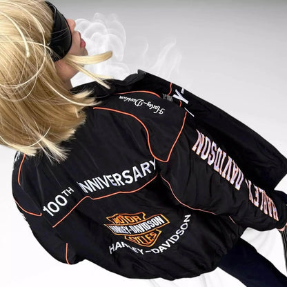 Exclusive Limited Edition Harley Davidson Retro F1 Racing Jacket - Dash Racegear