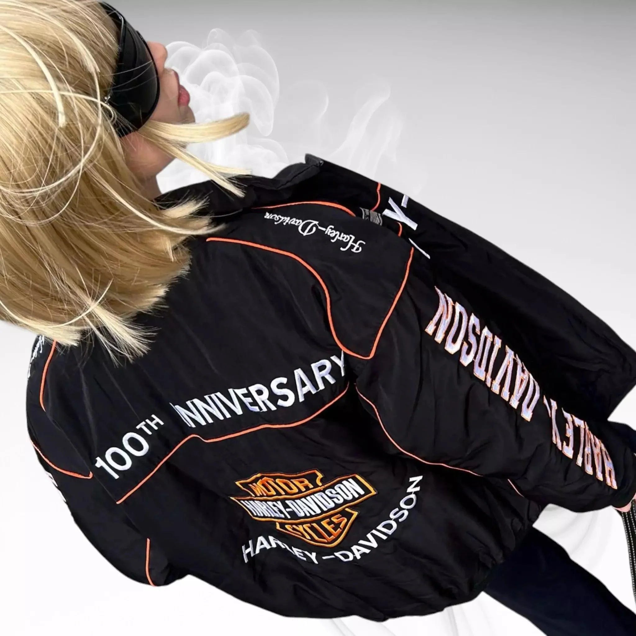 Exclusive Limited Edition Harley Davidson Retro F1 Racing Jacket - Dash Racegear
